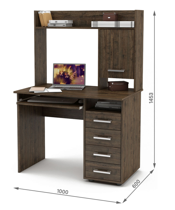 Прямые, Письменный стол Остин-11К