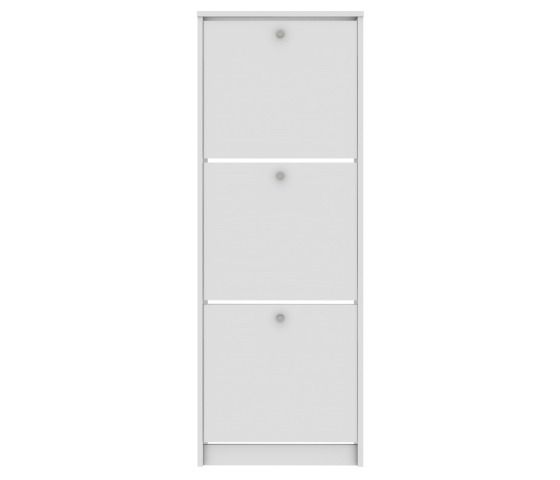 Шкафы в прихожую, Обувница закрытая Теви с тремя отделениями