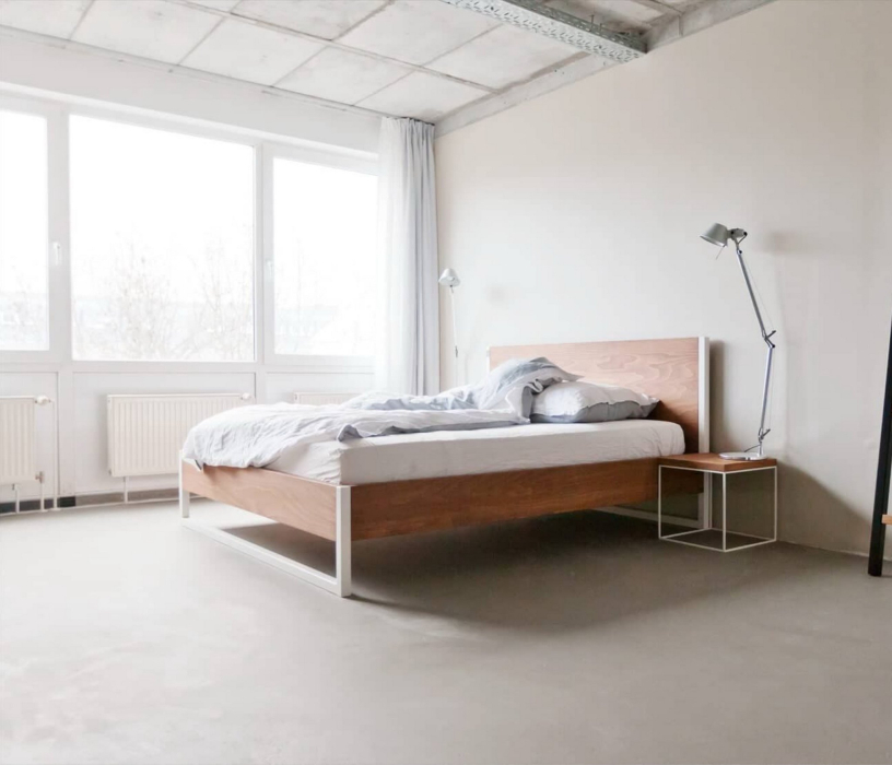 Кровати 140 см, Кровать в стиле лофт Ардено 1.4