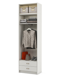 Шкаф Август-9 с антресолью