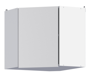Леон шкаф навесной 1 дв 59х59 см