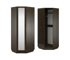 Угловые шкафы, Шкаф угловой ШК-1/5 с зеркалом