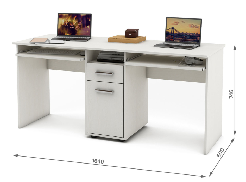 Прямые, Письменный стол Остин-7К