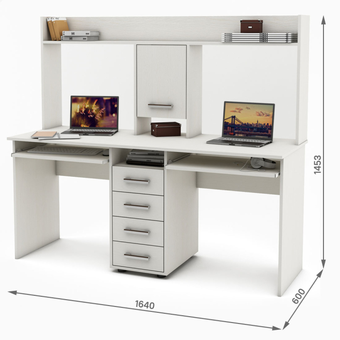 Прямые, Письменный стол Остин-16К