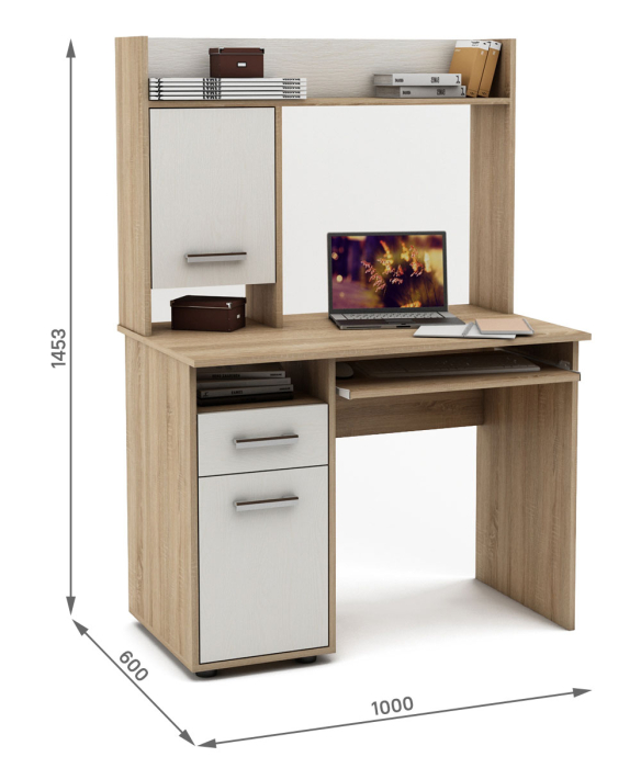 Прямые, Письменный стол Остин-10К