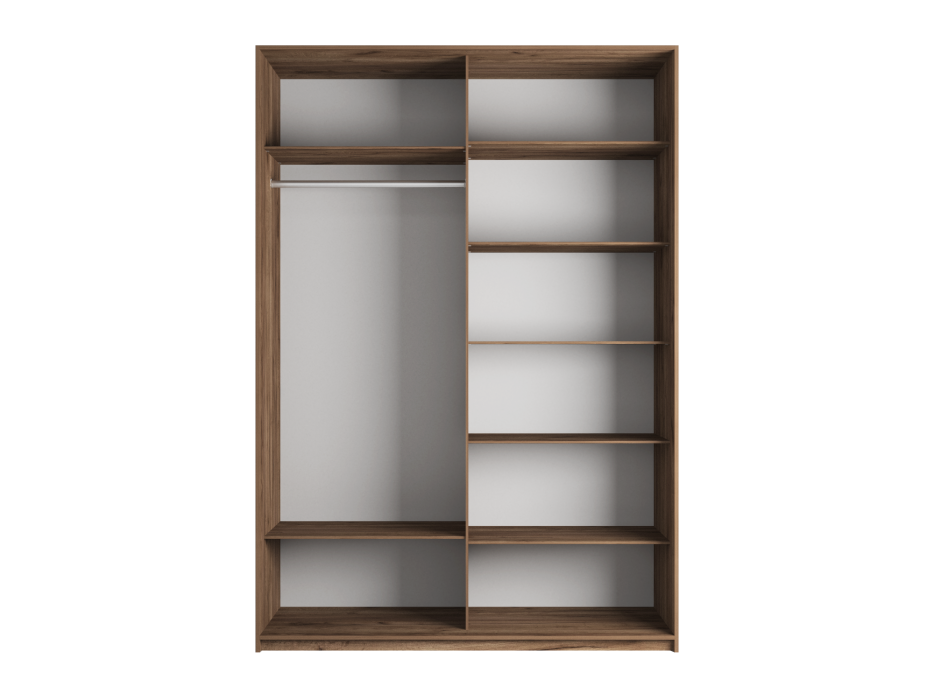 Шкафы-купе 2-х дверные, Шкаф Прайм дуо Зеркало+зеркало 2300 х 1600 х 570