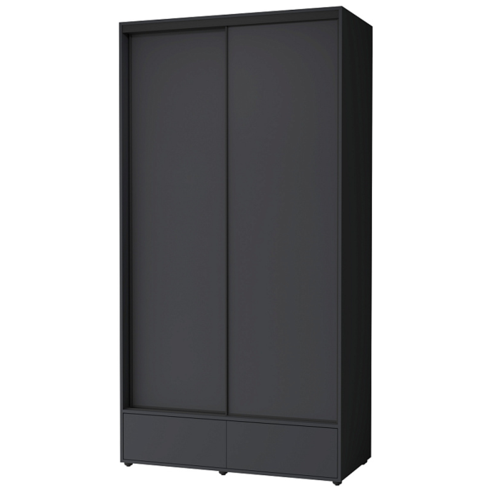 Шкафы-купе 2-х дверные, Шкаф-купе 2-дв  MOD 1200 лдсп/лдсп  (в2390*ш1232*г620)