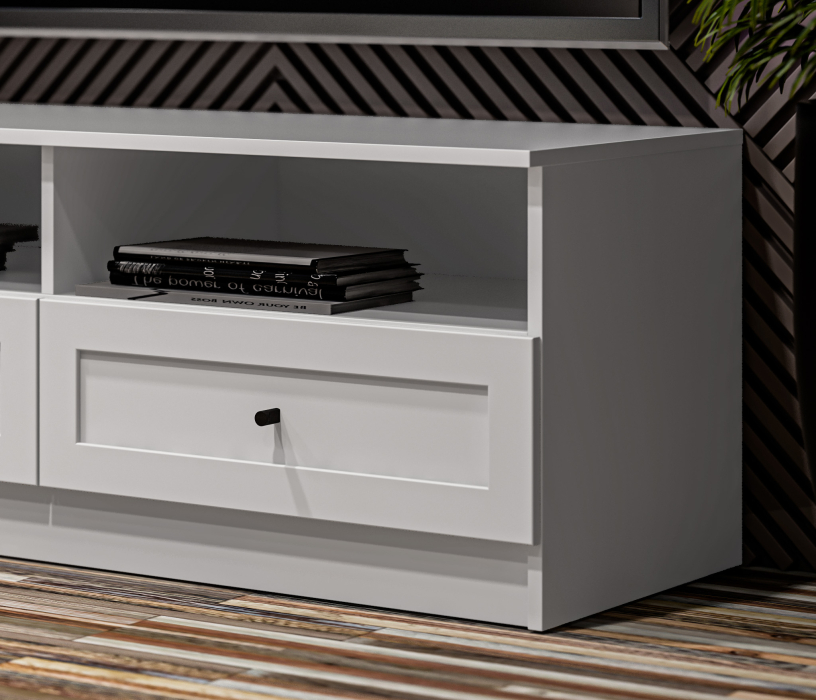 ТВ-тумбы, Тумба Твин СБ-3381 Белый