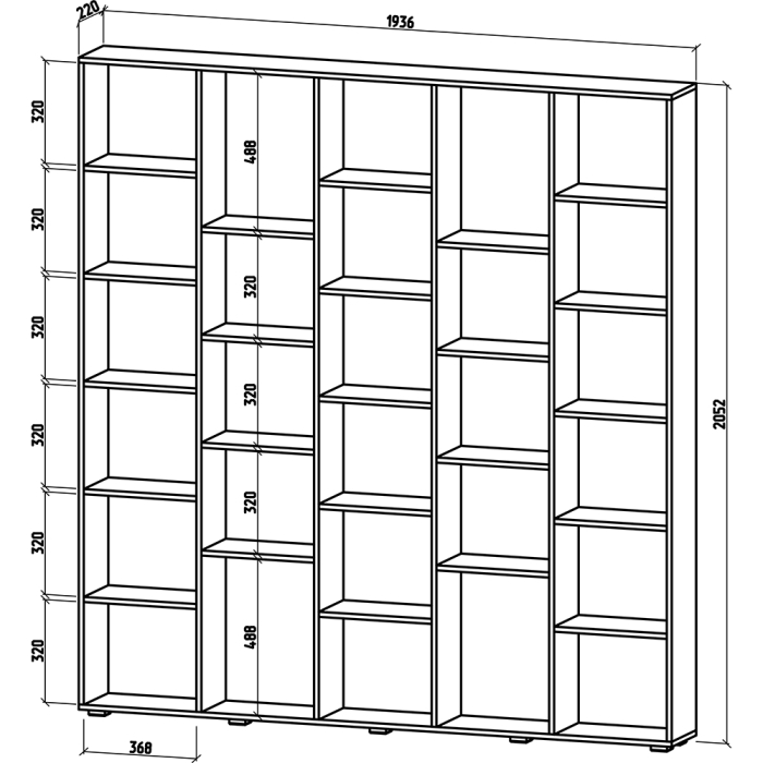 Стеллажи, Стеллаж Эльбрус-5