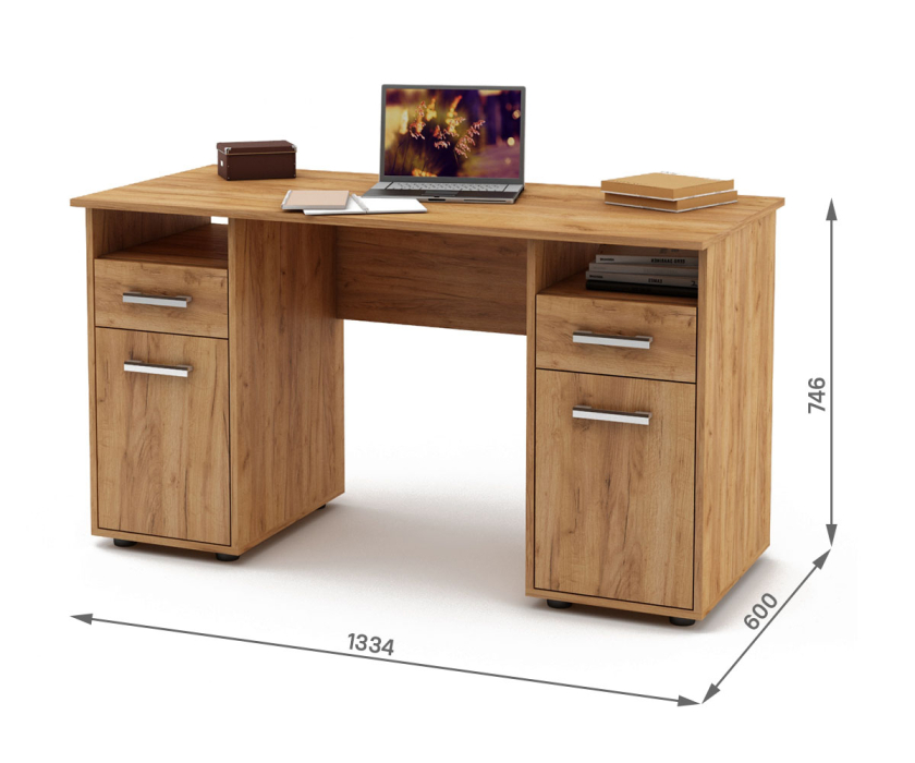 Прямые, Письменный стол Остин-5