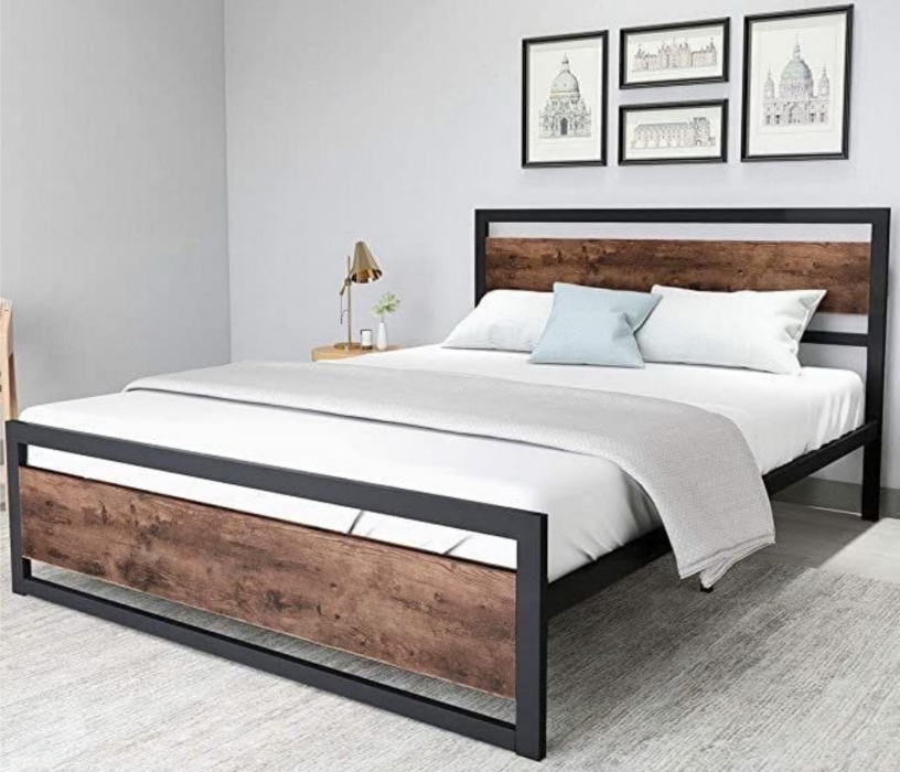 Кровати 90 см, Кровать в стиле лофт Бостон 0.9