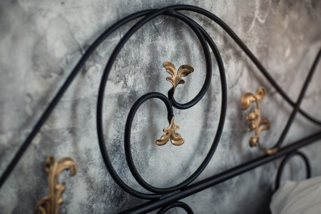 Кованые кровати, Кованая кровать Венеция 1.6 с одной спинкой