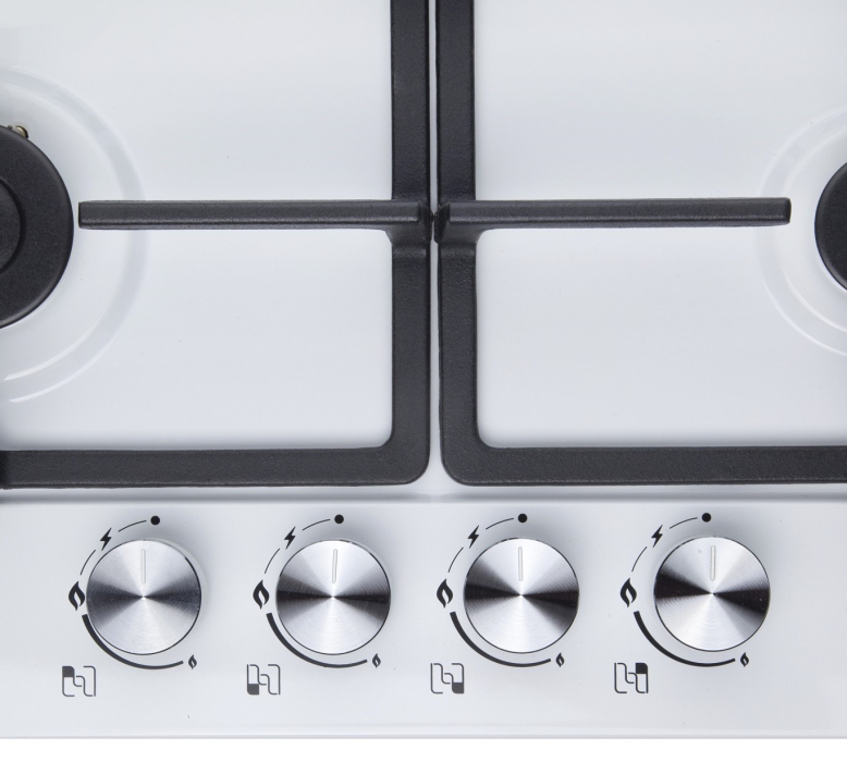 Встраиваемые варочные панели, Газовая варочная панель Konigin Spark 604 WH