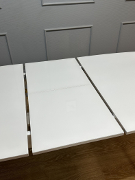 Стол Kenner 1300K раздвижной, стекло глянец