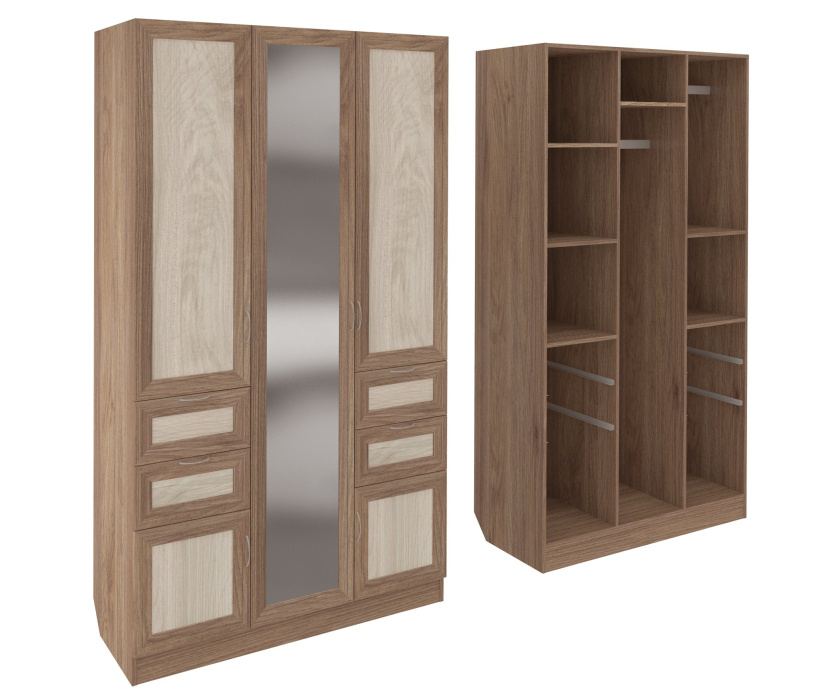 Шкафы распашные, Шкаф ШК-3/4