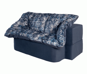 Бескаркасный диван-кровать Дадли 1950*1050мм., велюр