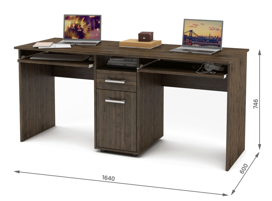 Прямые, Письменный стол Остин-7К