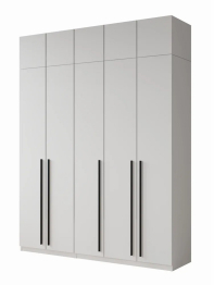 Шкаф распашной 5-ти дверный с антресолью София 2600х2000х520 мм