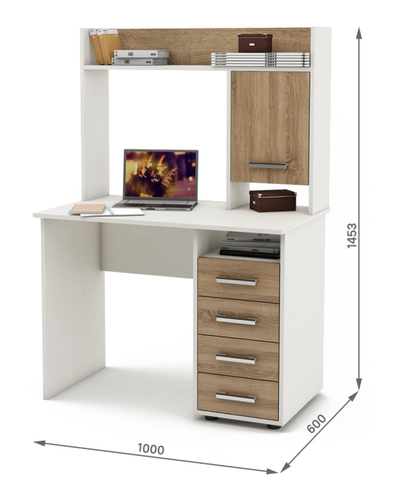 Прямые, Письменный стол Остин-11