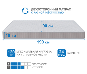 Столлайн / Матрас Тропикана-Феникс 900х1900