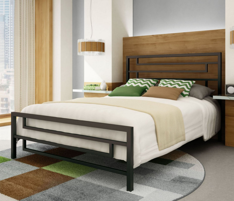 Кровати 90 см, Кровать в стиле лофт Сорренто 0.9