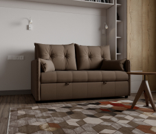 Диваны выкатные, Прямой диван Палермо,выкатной,велюр