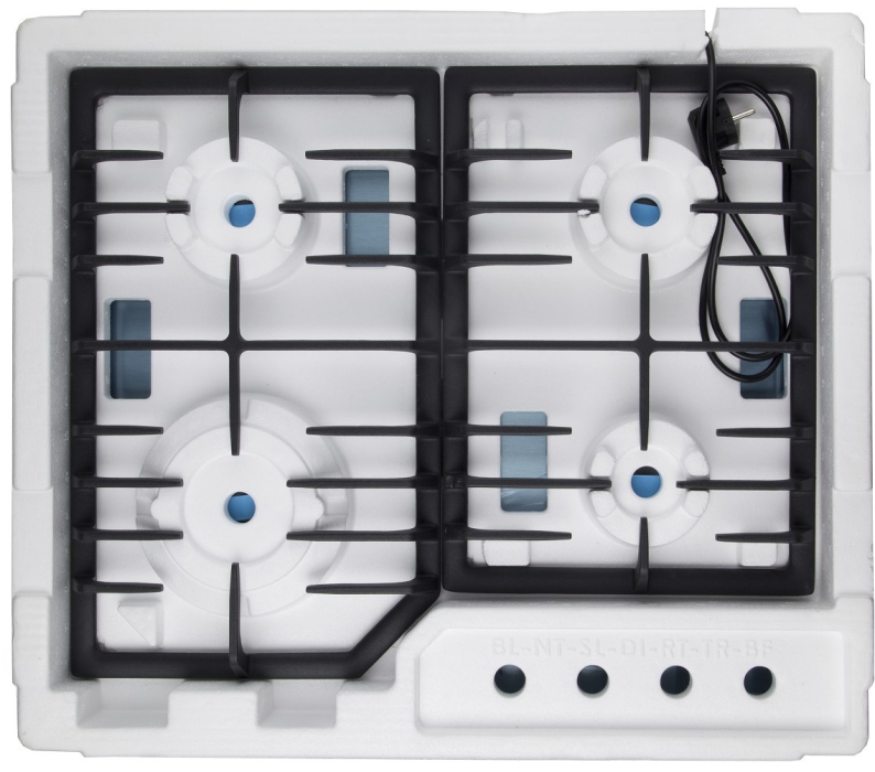Встраиваемые варочные панели, Газовая варочная панель Konigin Blaze 604 Закаленное стекло