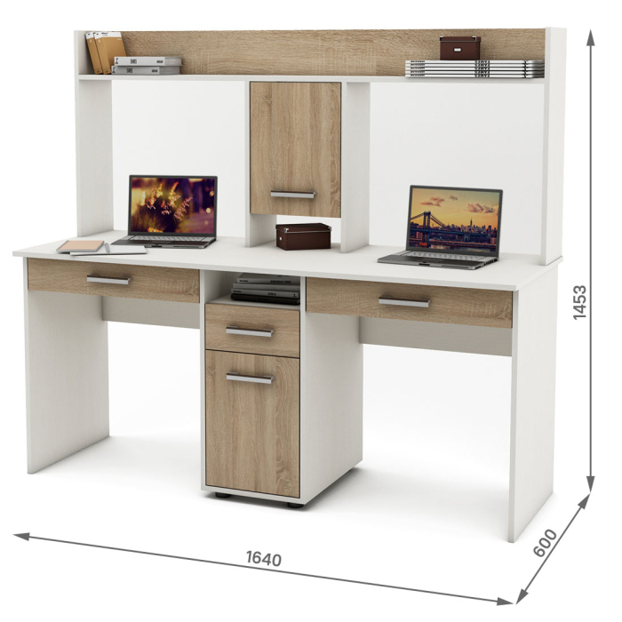 Прямые, Письменный стол Остин-15Я