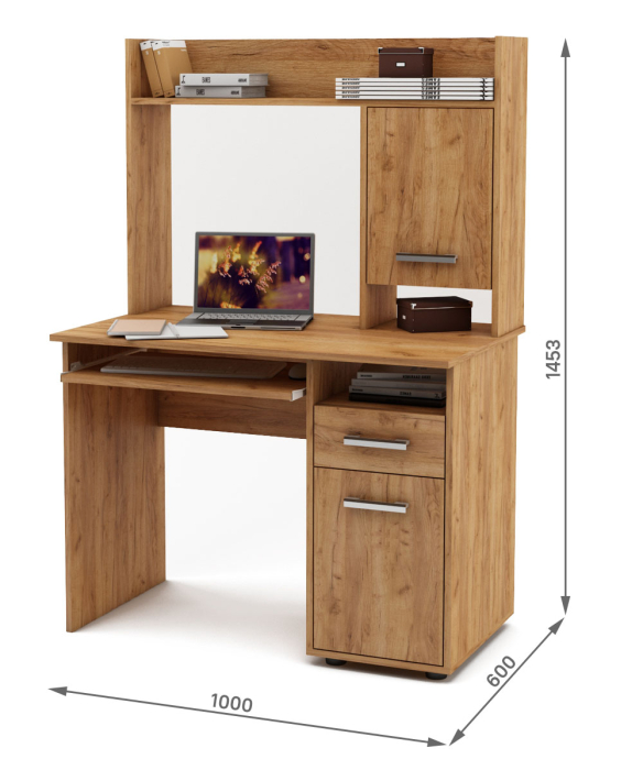 Прямые, Письменный стол Остин-9К