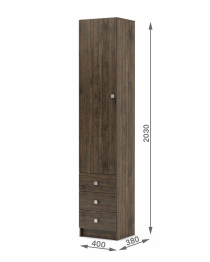 Шкаф Бостон-3