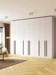 Шкаф распашной 8-ми дверный с антресолью София 2600х3200х520 мм