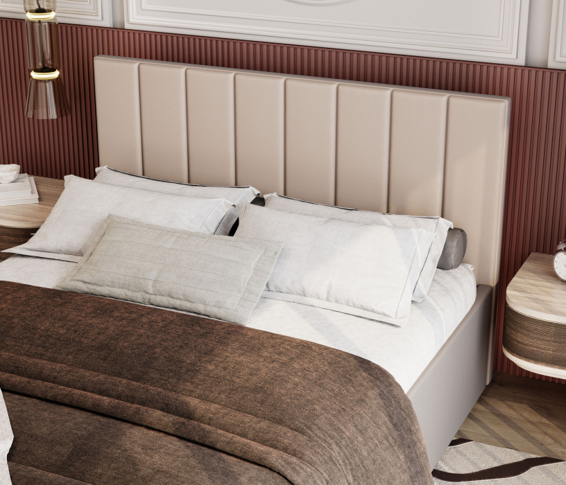 Мягкая кровать, Кровать Аурелия 1,2 с ПМ