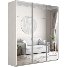 Шкаф-купе Прайм 3-х дверный Зеркала/Доводчики 180х57х230