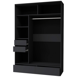 Шкаф-купе 2-дв  MOD 1600 лдсп/лдсп  (в2390*ш1600*г620)