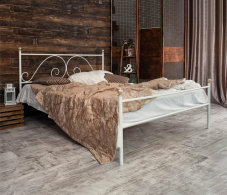 Кованые кровати, Кованая кровать Анталия 1.4 с одной спинкой