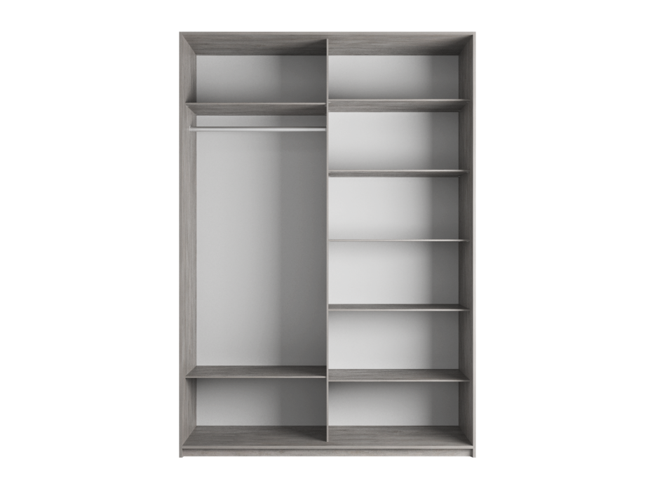 Шкафы-купе 2-х дверные, Шкаф Прайм дуо Зеркало+зеркало 2300 х 1600 х 570