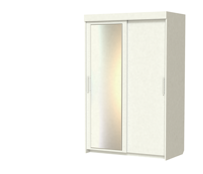 Шкафы-купе 2-х дверные, Шкаф-купе шк-18 2-х дверный с зеркалом