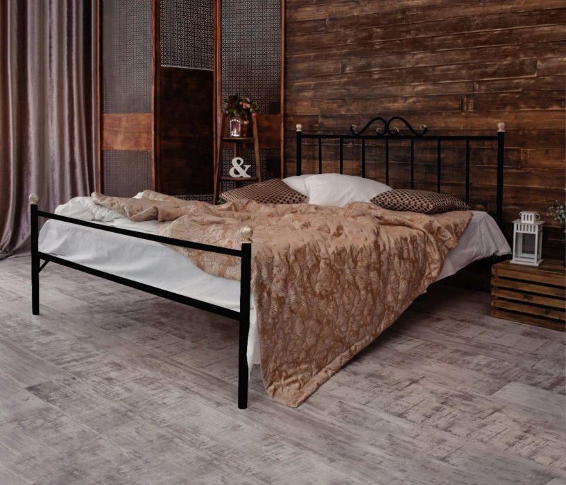 Кованые кровати, Кованая кровать Оливия 1.6 с одной спинкой