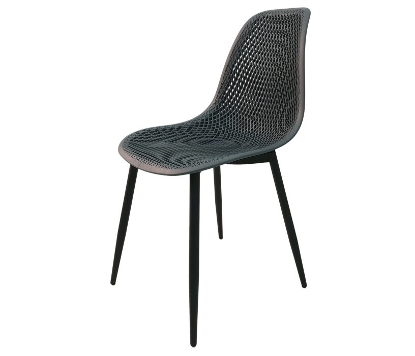 Стулья, Стул AIR серый/с перфорацией (BOX-4)