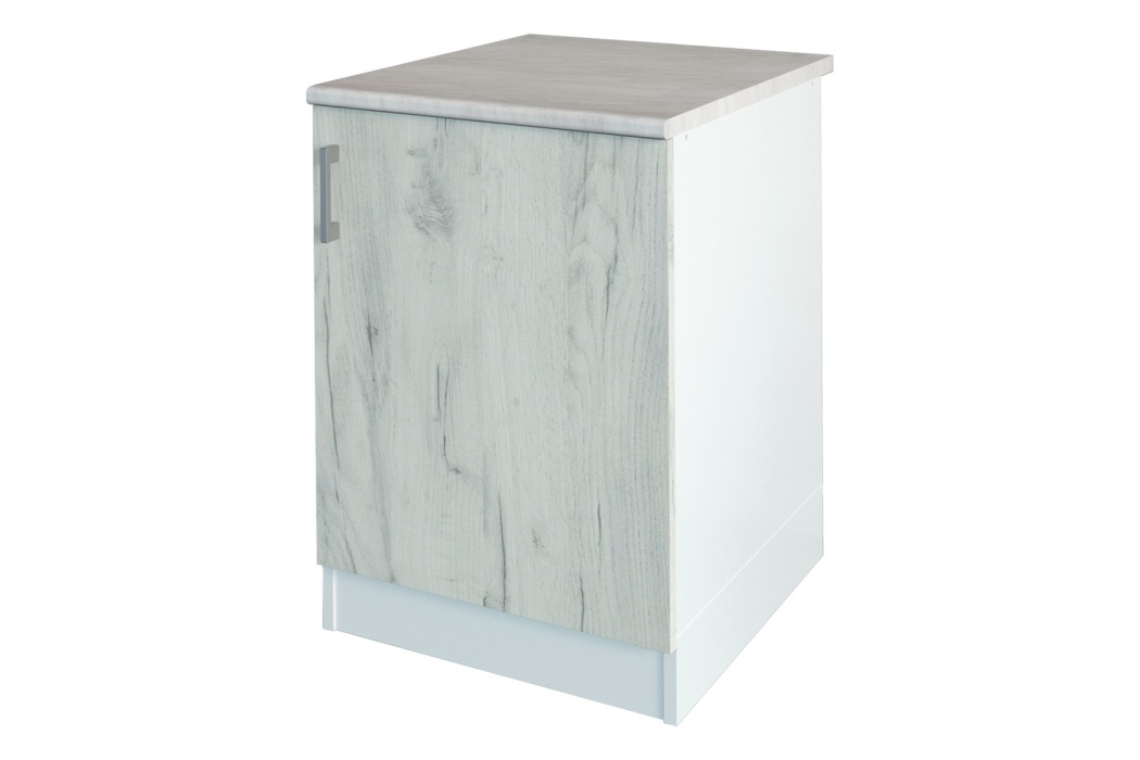 Кухонные гарнитуры, Кухня Адель 1800 дуб крафт белый