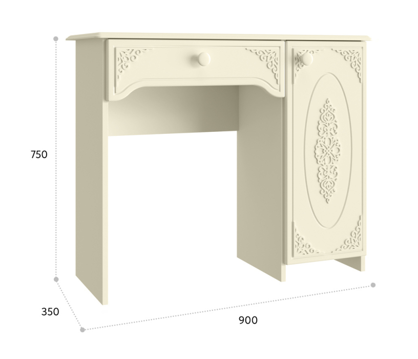 Туалетные столики, Туалетный столик Ассоль ТСН-6