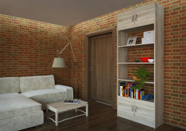 Комплект стеллажа "Либерти-52" 