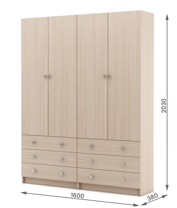 Для одежды, Шкаф Бостон-19