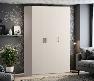 Шкаф трехдверный Макс 1500 мм, вариант №2 (ЛДСП)