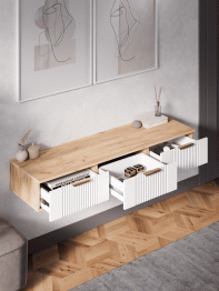 ТВ тумба подвесная Ингрия Luxe 3