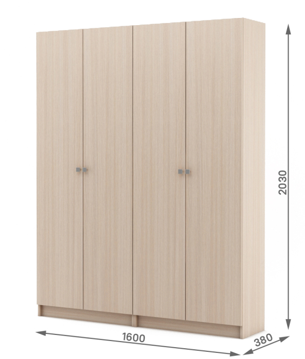 Шкафы распашные, Шкаф Бостон-13