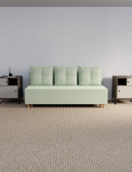 Диваны еврокнижки, Прямой диван Сияние,еврокнижка,велюр