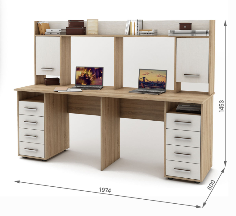 Прямые, Письменный стол Остин-20