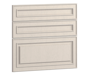 Классика фасад для стола 3 ящ 80х71 см