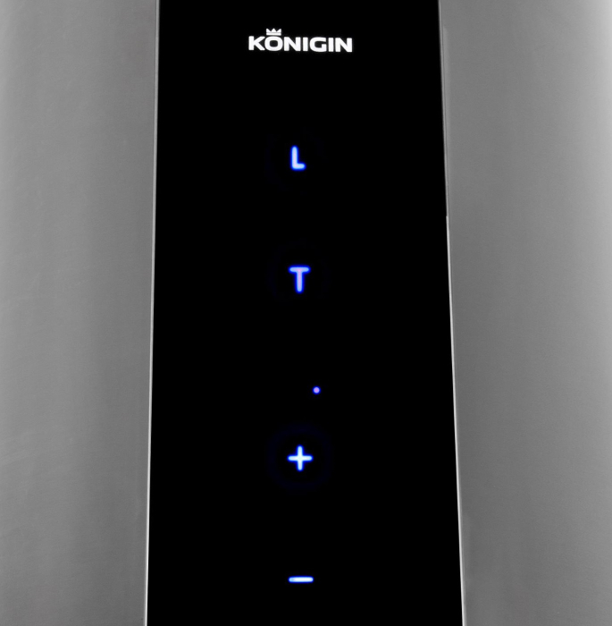 Вытяжки, Кухонная вытяжка Equilibrium Steel Glass